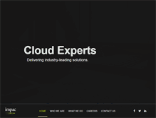 Tablet Screenshot of impacservices.com